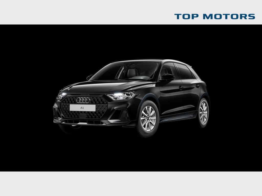Audi A1 allstreet 30TFSI 116pk Stronic*camera*verwarmbare vo, Auto's, Automaat, Navigatiesysteem, A1, Zwart