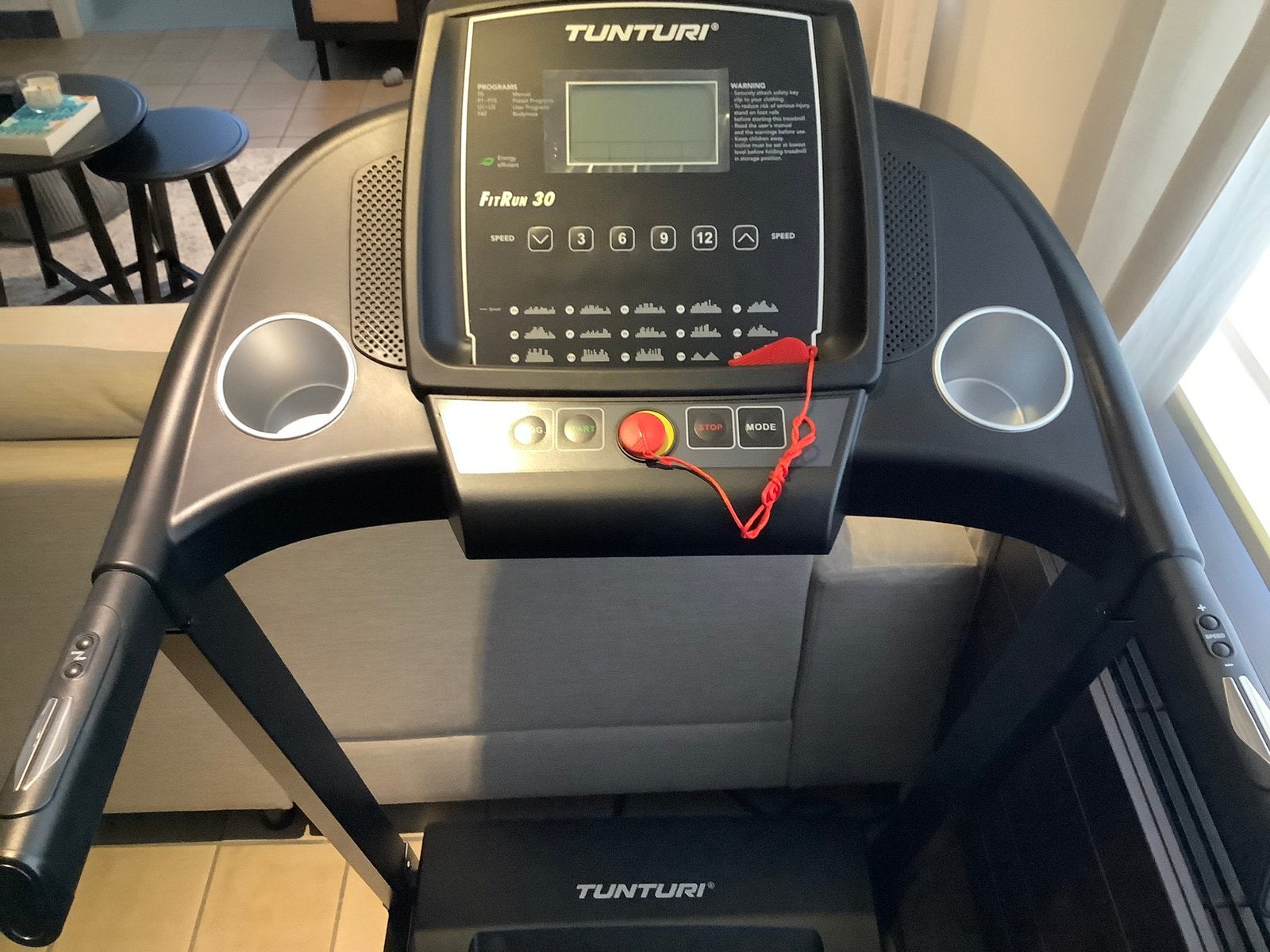 Tapis de course Tunturi Fit Run 30, Enlèvement, Comme neuf, Tapis roulant