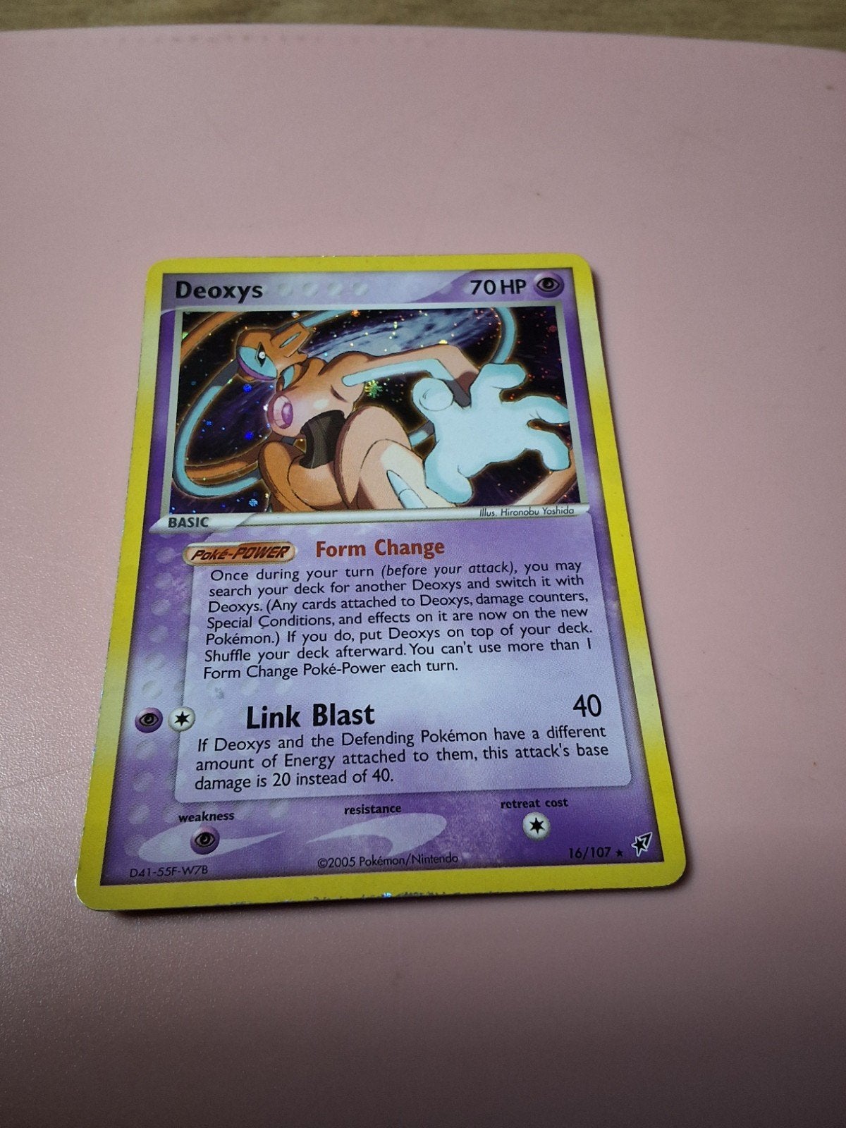 Deoxys cosmos Holo (16/107), Enlèvement, Booster