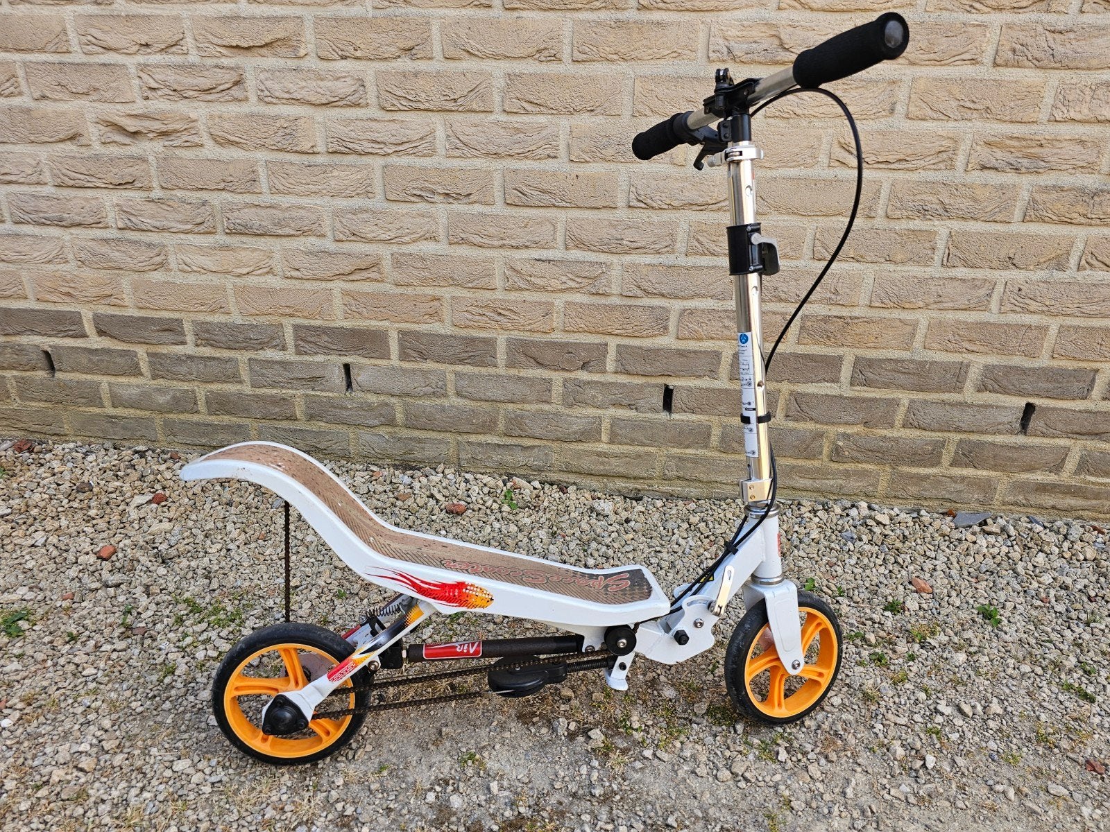step - space scooter met ketting, Fietsen en Brommers, Ophalen, Gebruikt, Overige typen, Space Scooter