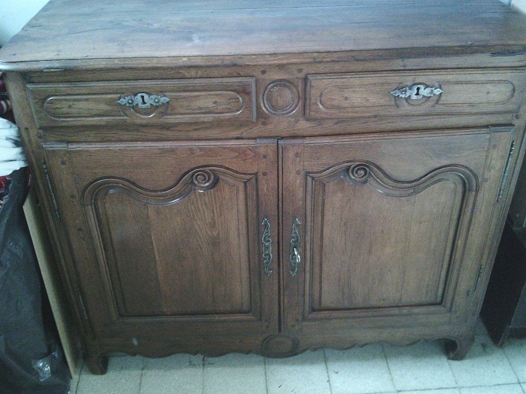 robe française ancienne à vendre 19e, Enlèvement, Utilisé, Chêne, Landelijk  (streek  noord  frankrijk  picardie)