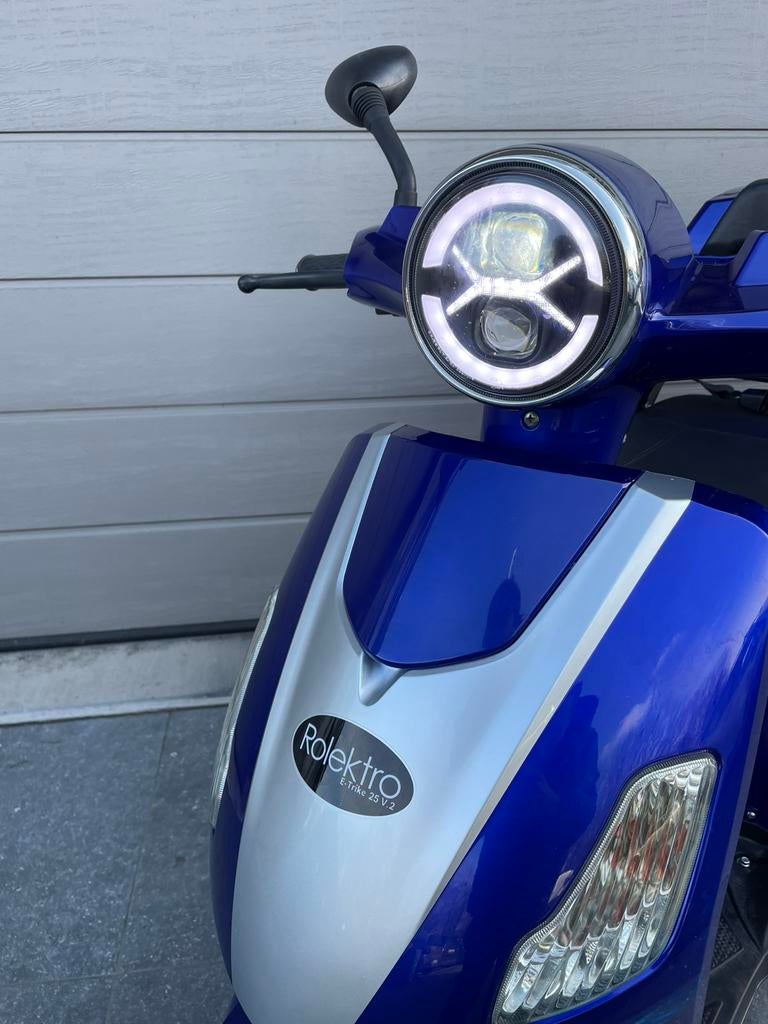 Scootmobiel 25km/h Rolektro e-trike voiturette électrique, Enlèvement ou Envoi, Pliant, Comme neuf