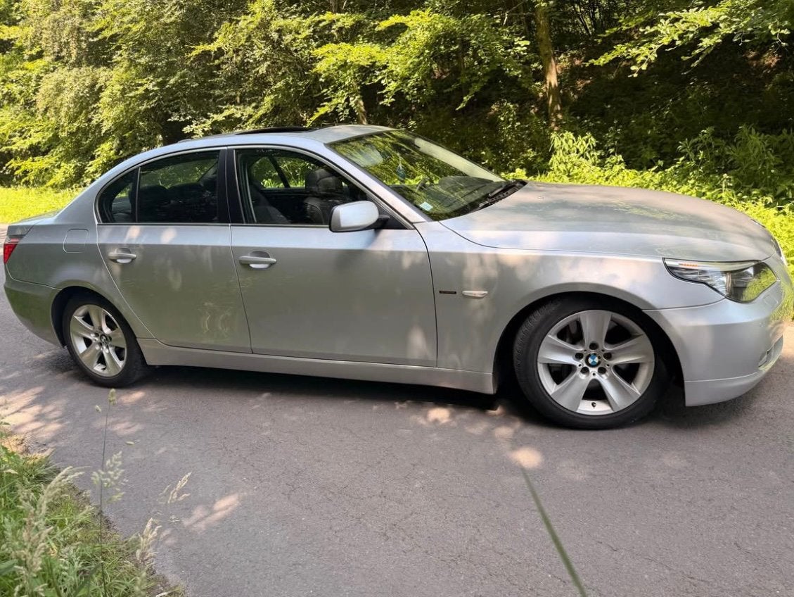 Bmw e60 v8 550i automaat, Auto's, BMW, Automaat, 4 deurs, Leder, Particulier