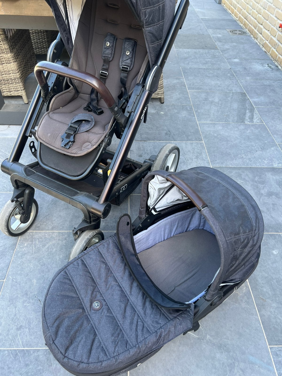 Mutsy iGO, Kinderen en Baby's, Ophalen of Verzenden, Zo goed als nieuw, Mutsy