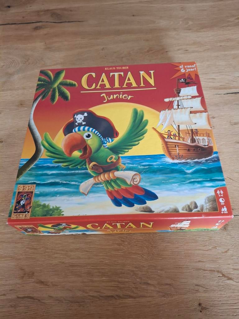 Catan Junior – leuk en strategisch spel voor kinderen 🏴‍☠️, Trois ou quatre joueurs, Enlèvement, Comme neuf, 999 Games