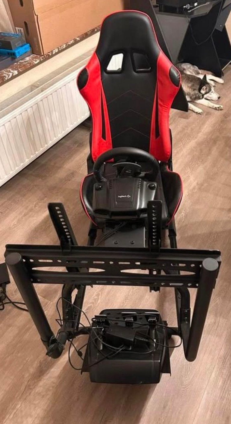 Racing seat, Logitech, Force feedback, Ophalen, Zo goed als nieuw