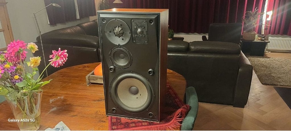 Bang & Olofsen B&O beovox S75 luidsprekerboxen, Stereo speakers, Ophalen of Verzenden, Zo goed als nieuw, 60 tot 120 watt