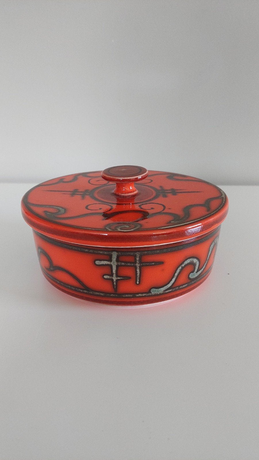 Vintage Flora Gouda Holland kommetje met deksel -decor Tokio, Ophalen of Verzenden