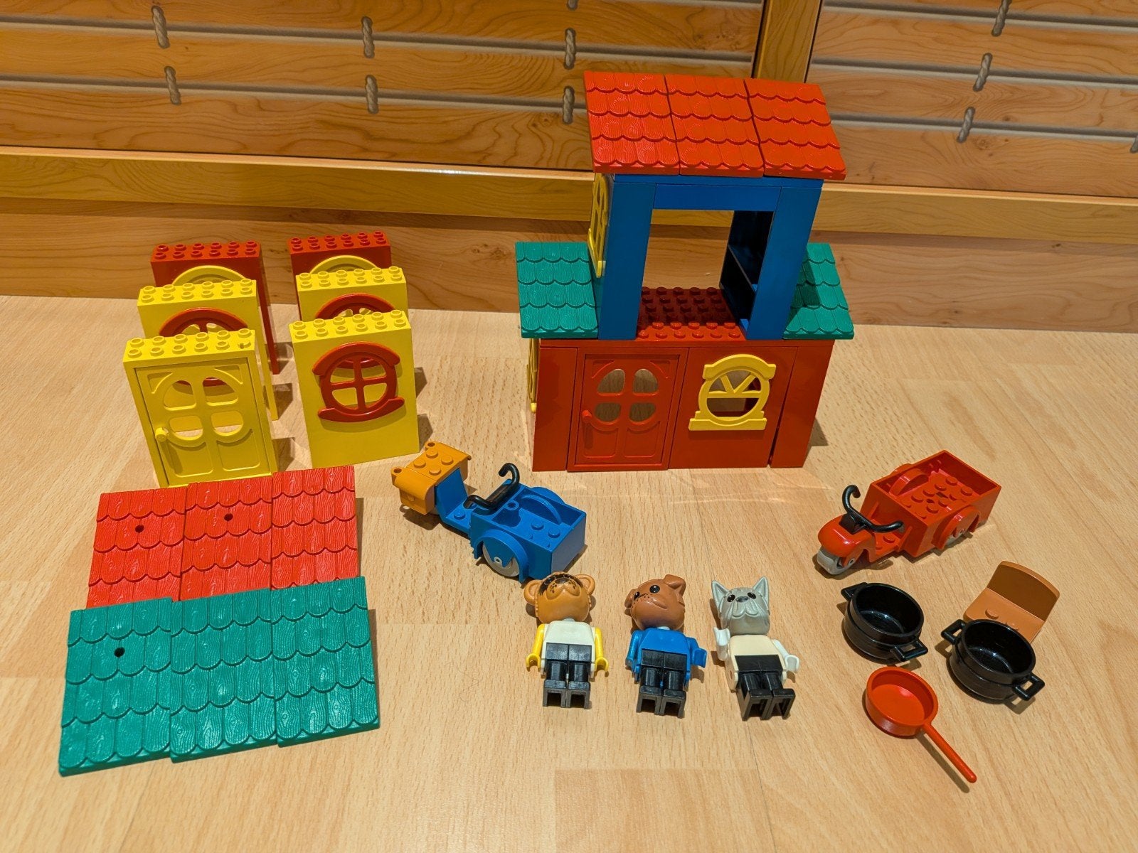 Lego Fabuland lot met 3 mini figures, Enfants & Bébés, Enlèvement ou Envoi, Complet, Accessoire, Lego