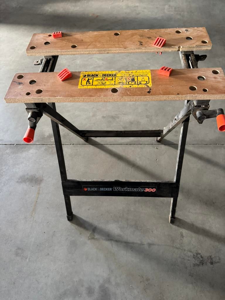 Black & Decker workmate M300, Ophalen, Zo goed als nieuw, Bankschroef