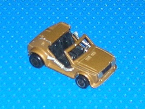 Majorette Crazy Car, Enlèvement, Voiture