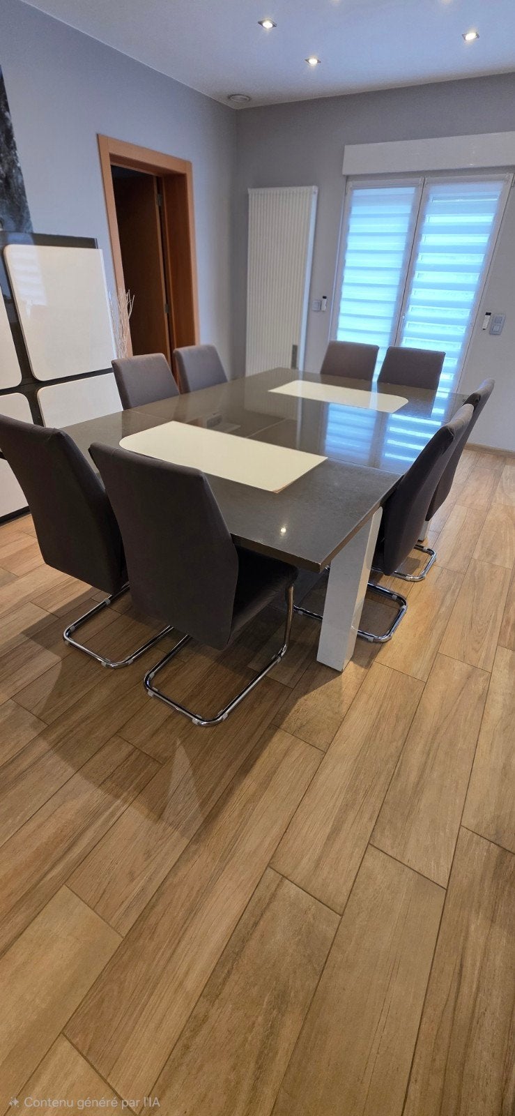 Salle à manger à vendre, Enlèvement