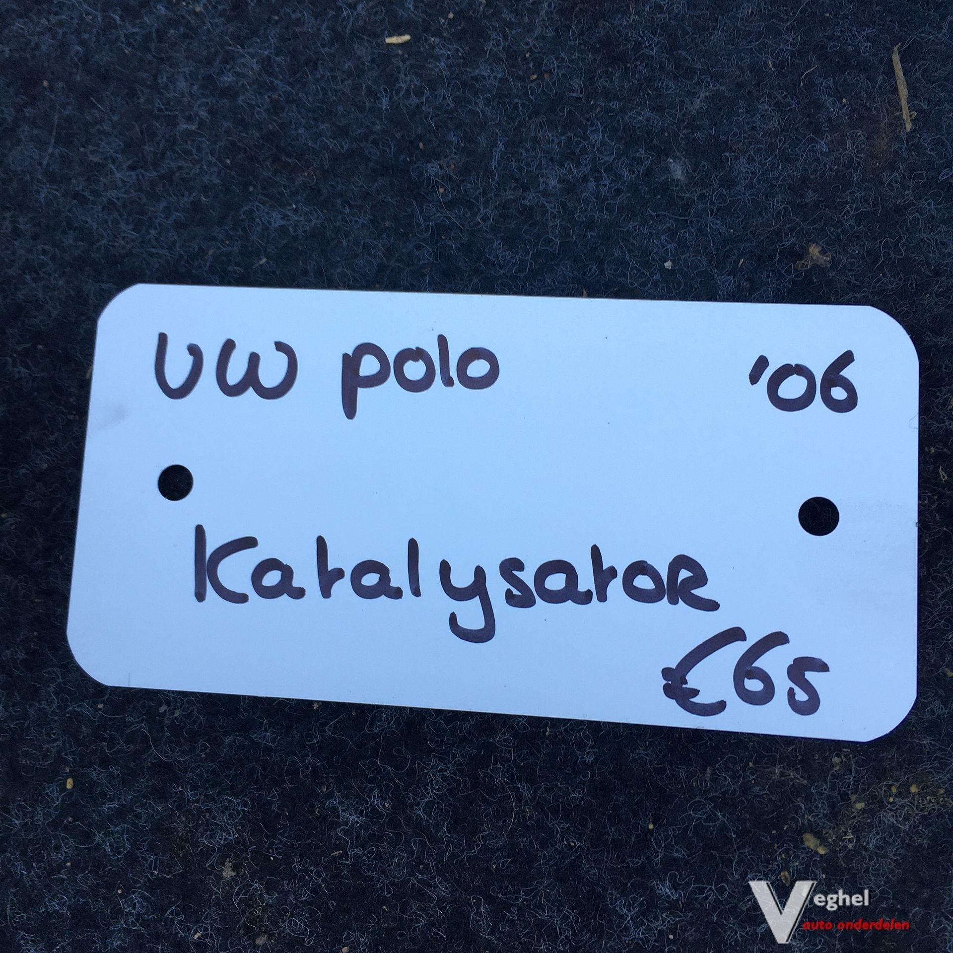 Vw Polo 1.2 B 3 cilinder 3 drs 2006  Katalysator, Auto-onderdelen, Gebruikt, -, -, Ophalen of Verzenden