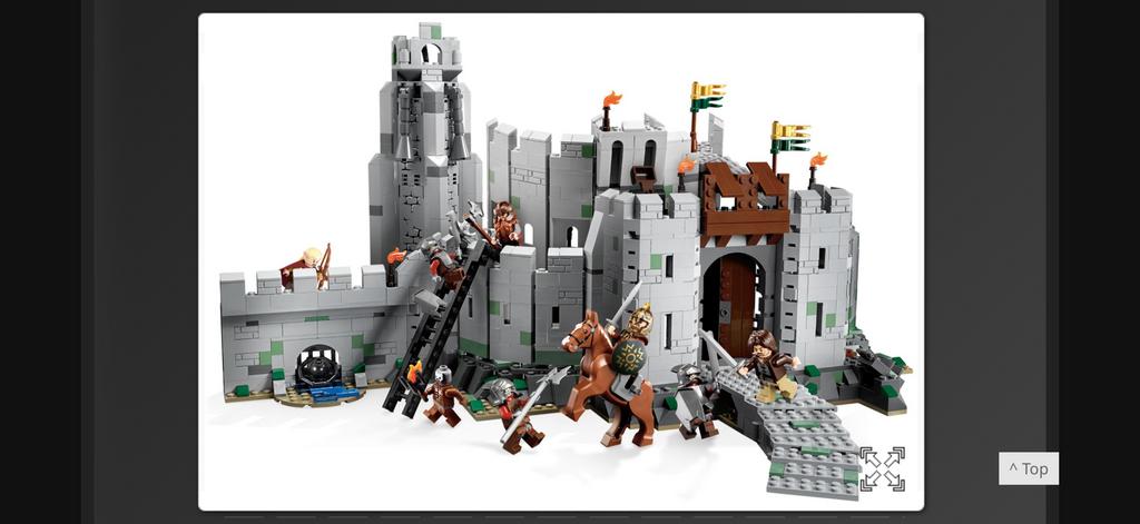 Lego the lord of the rings 9474 + 9471, Overige thema's, Lego, Ophalen of Verzenden, Complete set