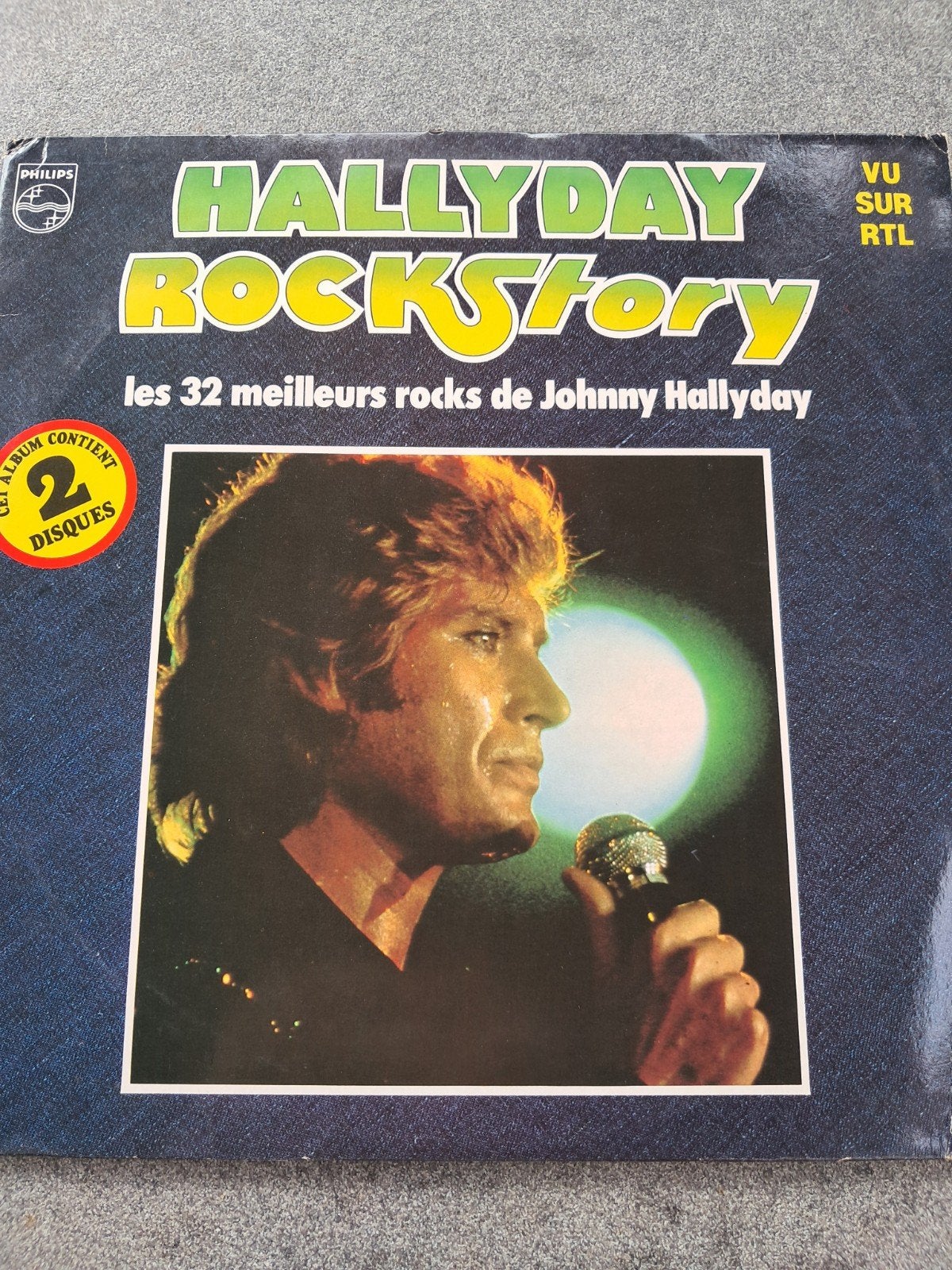 2 sur Johnny Hallyday, Rock 'n' roll, Utilisé, LP, 12 pouces