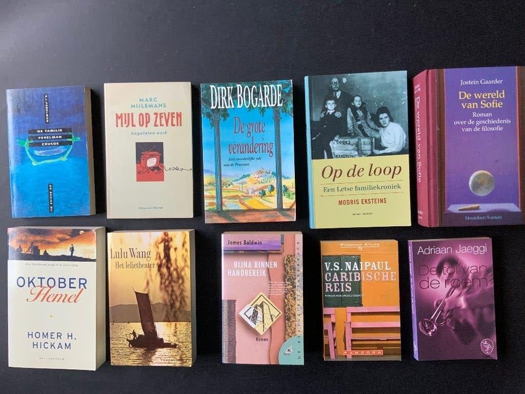 lot van 10 romans in uitstekende staat, Ophalen of Verzenden, Zo goed als nieuw, Diverse auteurs