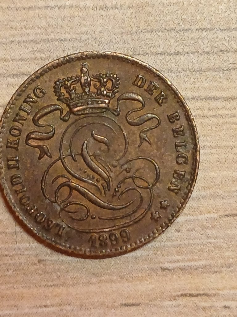 Lot de 10 monnaies anciennes Belgique (1899 à 1954, Envoi, Bronze, Monnaie en vrac