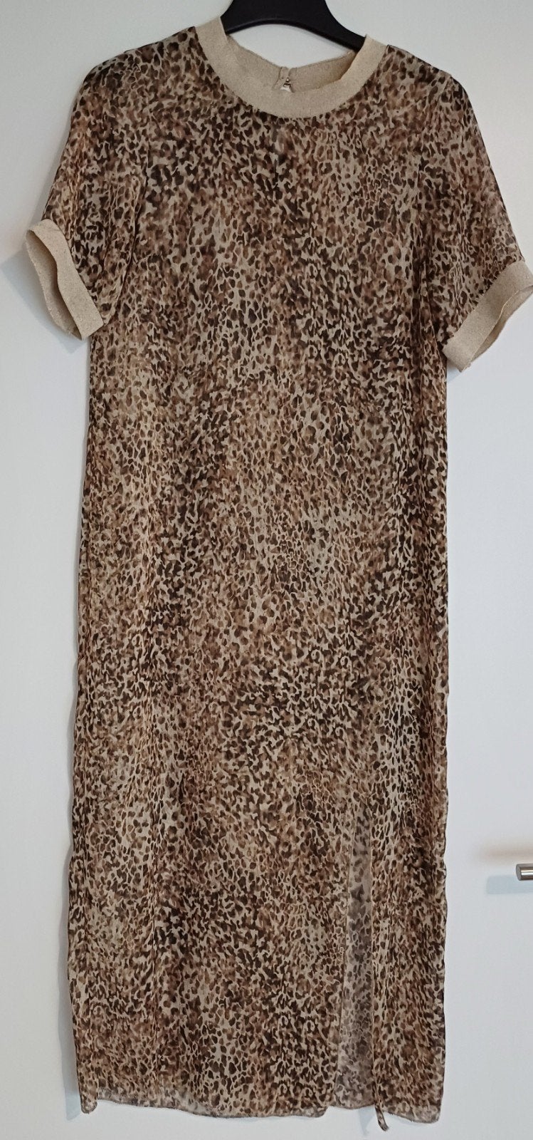 Lange jurk met print van IMPREVU in maatje S, Comme neuf, Enlèvement, IMPREVU, Sous le genou