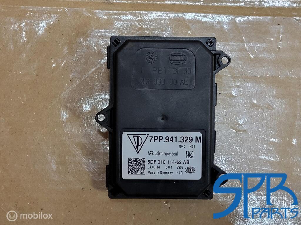 Audi Q3 8U A3 8V AFS MODULE 7PP941329M BOCHTENMODULE PORSCHE, Auto-onderdelen, Gebruikt, Porsche, Ophalen of Verzenden, AUDI