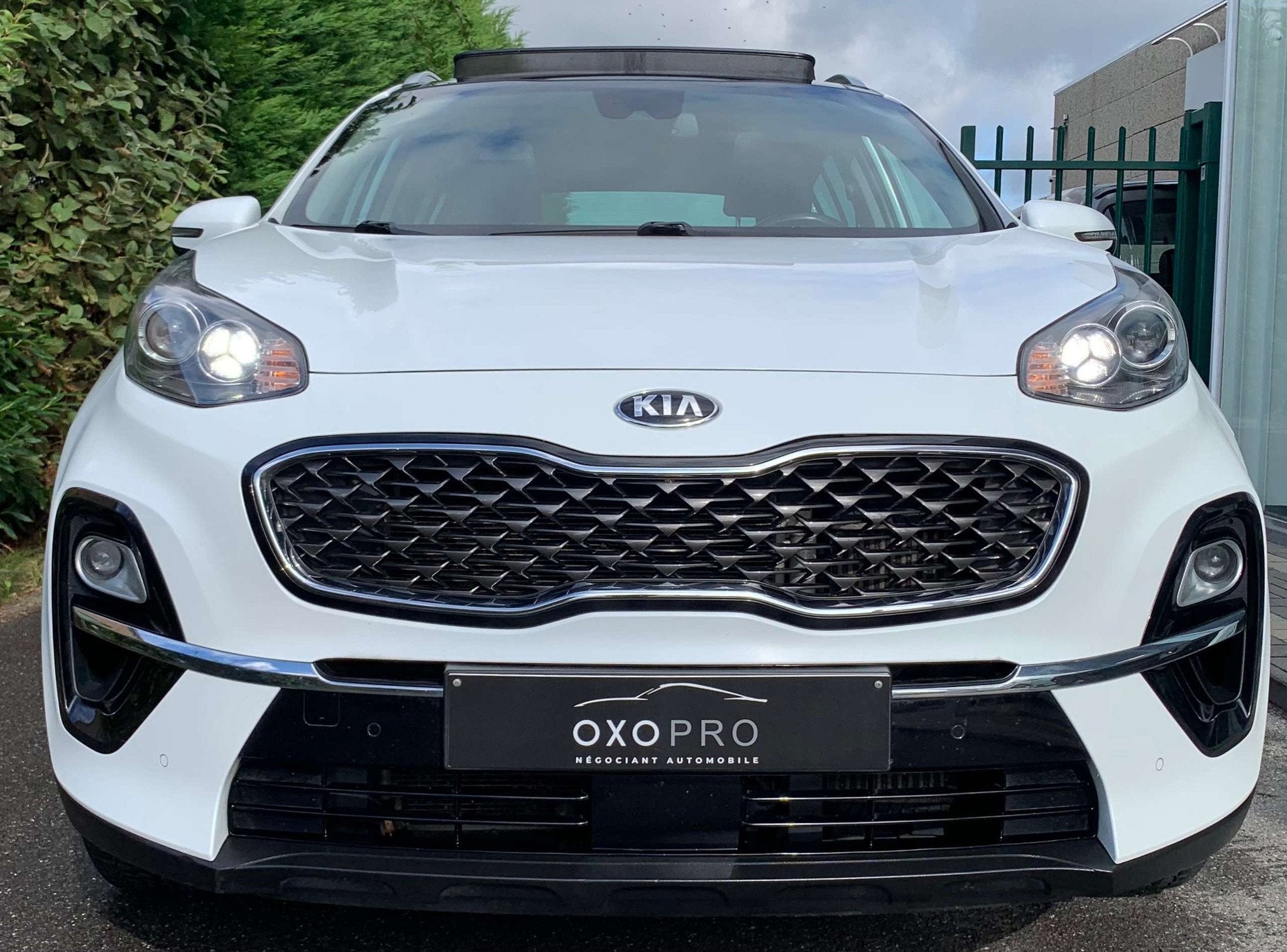 Kia Sportage 1.6 CRDi / BOÎTE AUTO / TOIT PANO / GPS / CAM, Auto's, Kia, Gebruikt, 4 cilinders, 136 pk, Wit