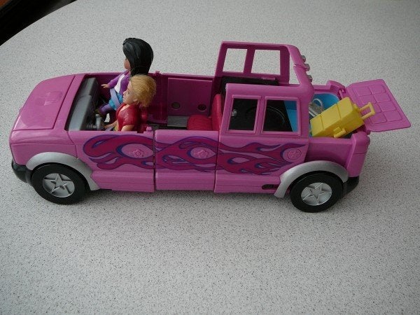 Polly Pocketauto+Popjes, Enlèvement ou Envoi, Utilisé, Autres types