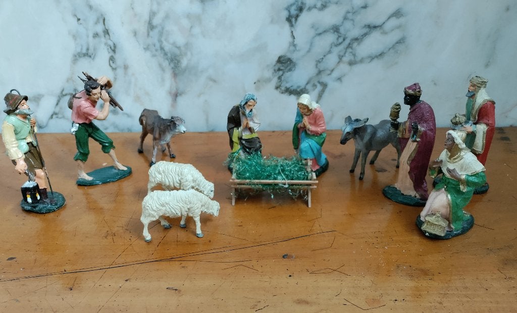 Personnages Crèche de Noël, Divers, Envoi, Utilisé