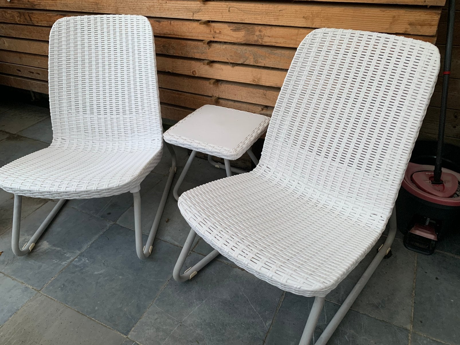 Lage tuinzetels ketler, Ophalen, Zo goed als nieuw