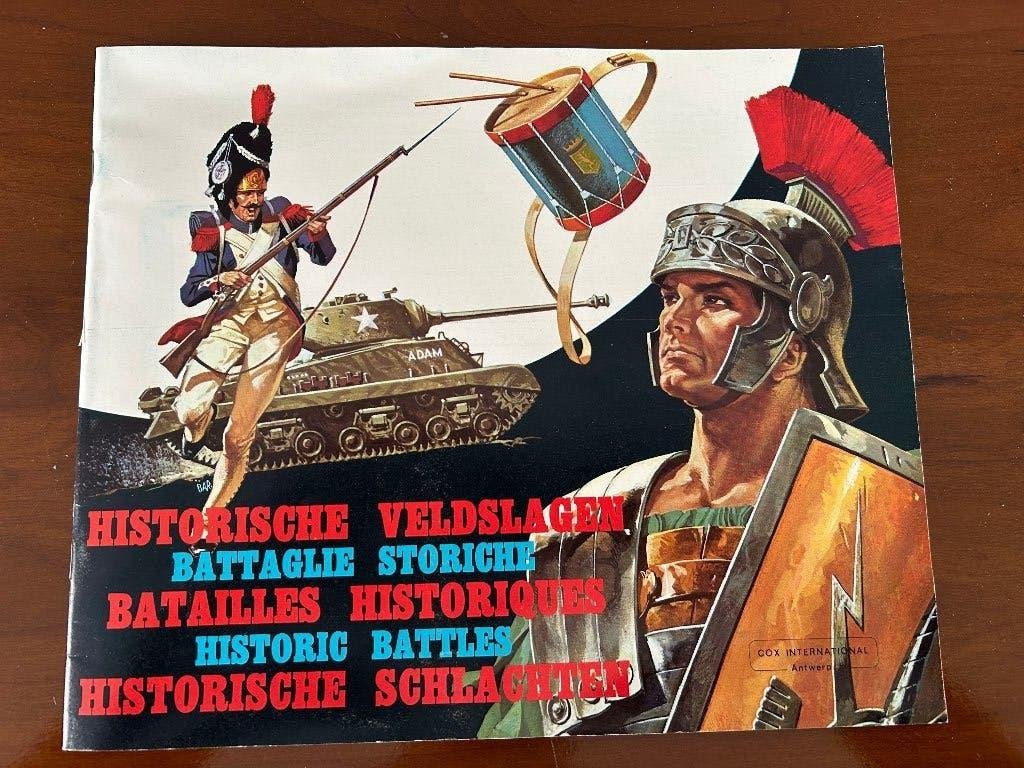 stickers „Historische veldslagen” COX (niet Panini) - 1975, Verzamelen, Ophalen, Zo goed als nieuw