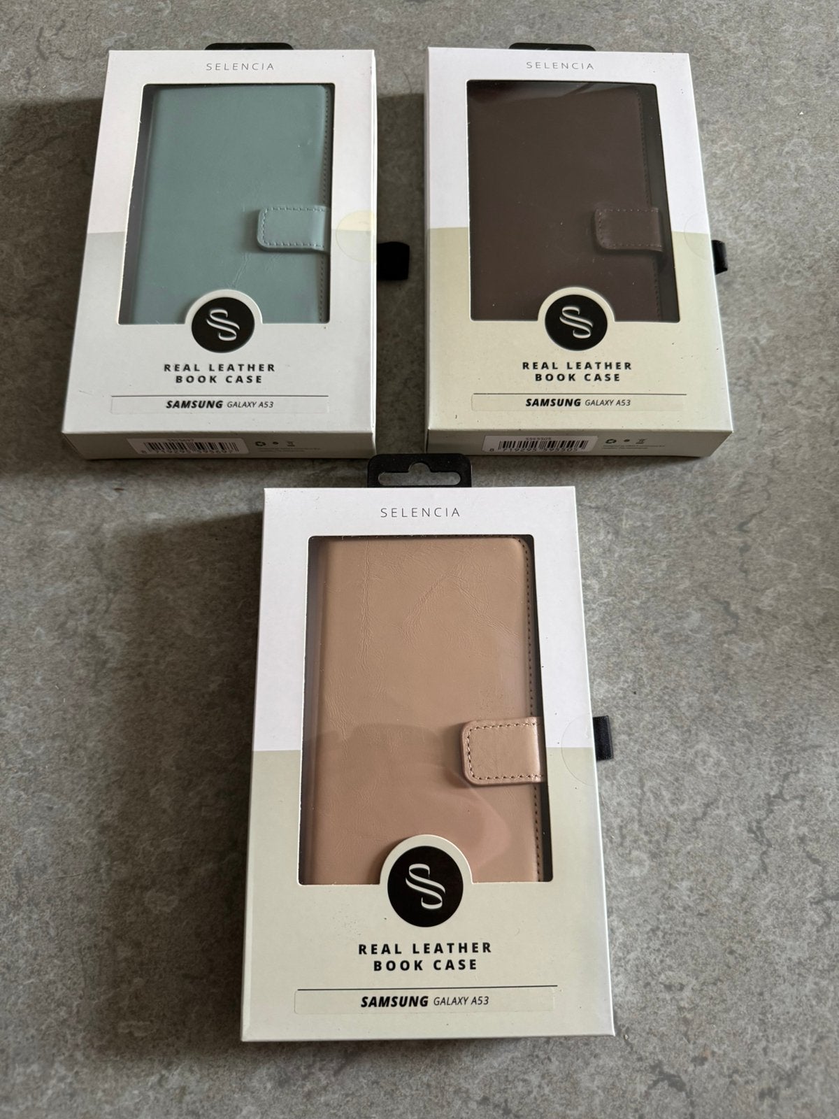 3 nieuwe hoesjes Samsung galaxy A53, Télécoms, Enlèvement ou Envoi, Comme neuf