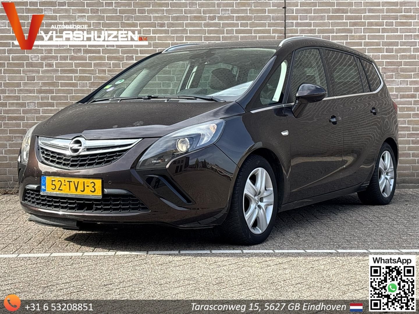 Opel Zafira Tourer 1.4 Edition 7p. | Cruise | climatisation, Autos, Achat, Entreprise, Boîte manuelle, Noir
