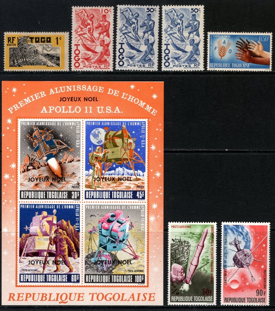 Lot de timbres TOGO MH/MNH, Envoi, Autres pays, Non oblitéré