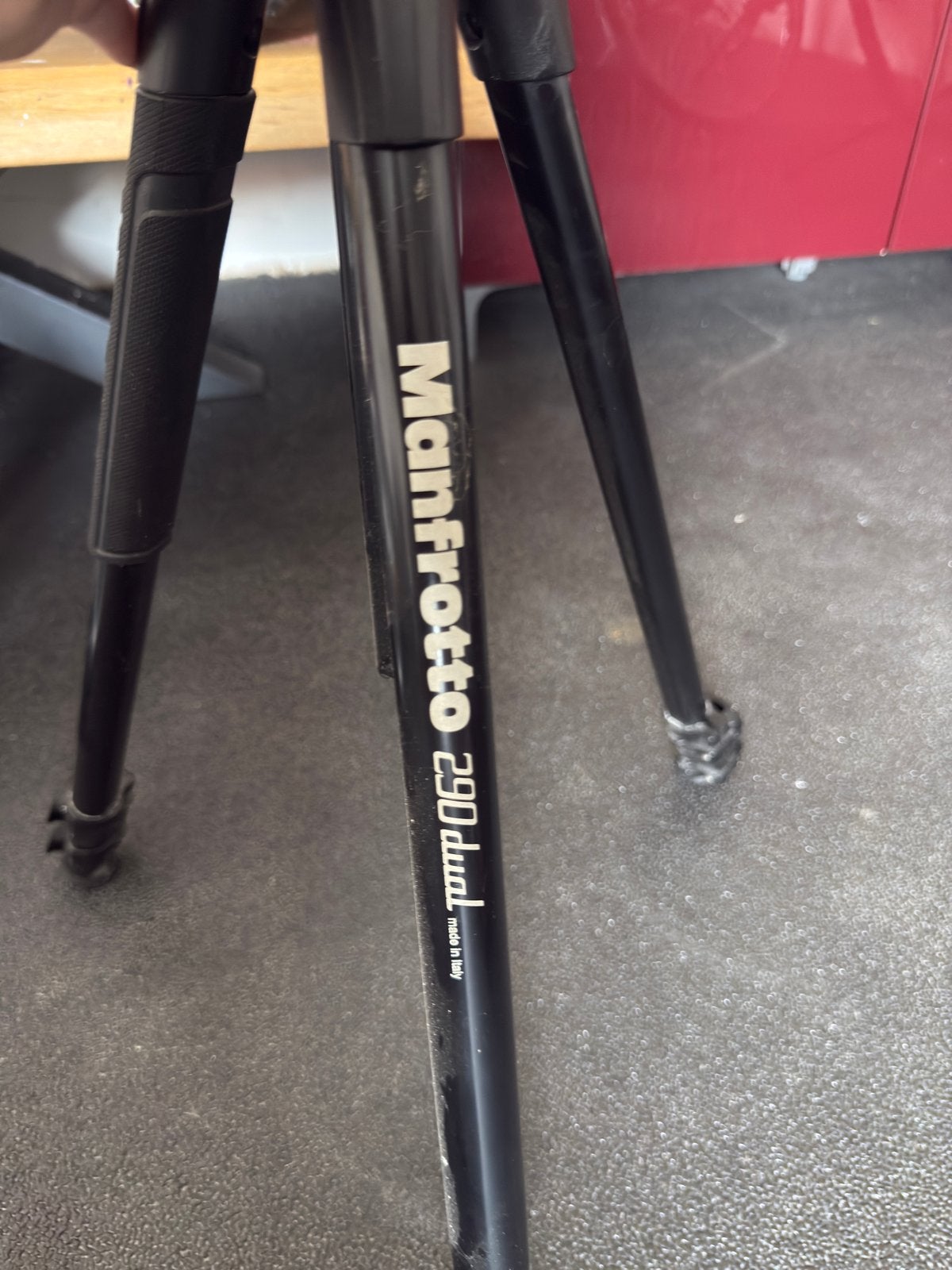 Statief manfrotto, Audio, Tv en Foto, Fotografie | Statieven en Balhoofden, Ophalen, Zo goed als nieuw, Manfrotto