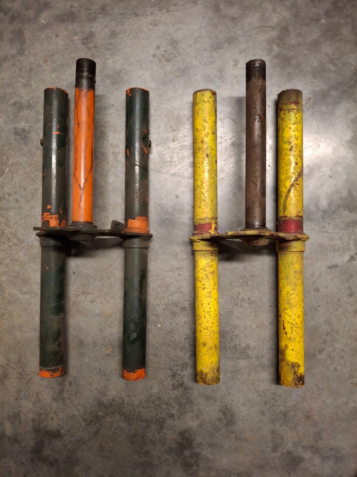 2 fourches pour Honda Amigo Novio., Enlèvement ou Envoi