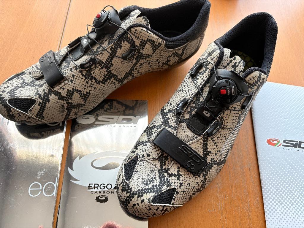 Chaussures Sidi, 45, édition limitée, imprimé serpent, Enlèvement ou Envoi, Comme neuf, Chaussures, Sidi