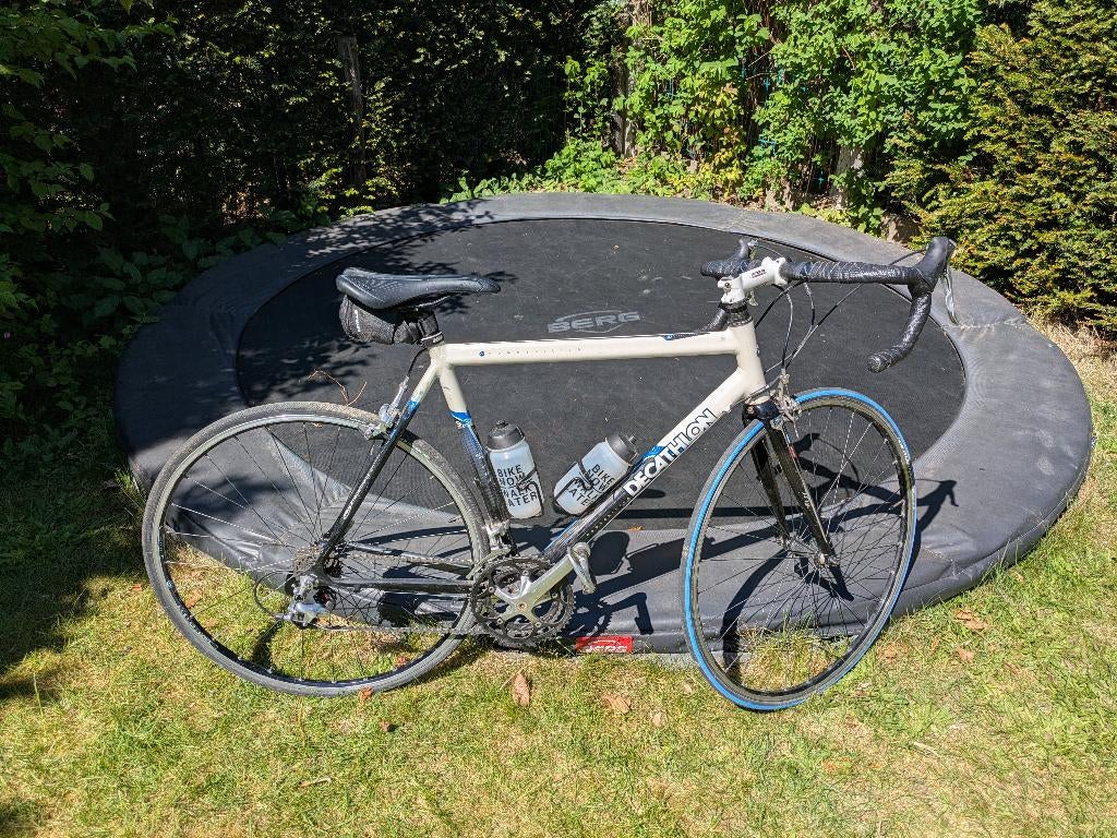 Koersfiets Decathlon Competition 9.3 mt53, Vélos & Vélomoteurs, Vélos | Vélos de course, Utilisé, Autres marques, 15 à 20 vitesses