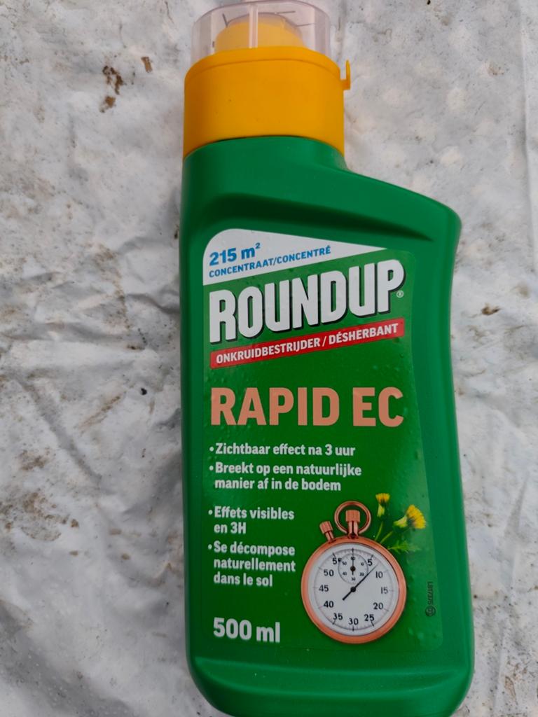 Désherbant roundup concentré 500ml.(35ml/1l eau), Jardin & Terrasse, Enlèvement