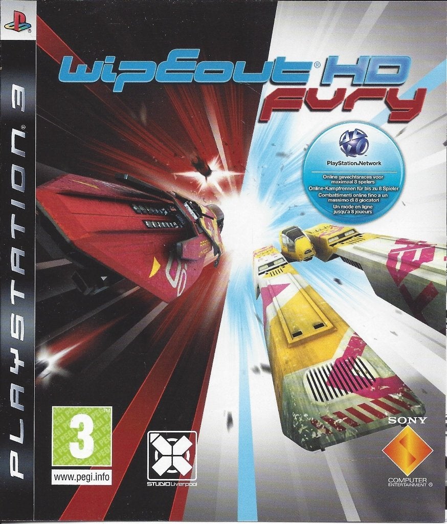 WipEout HD Fury, Consoles de jeu & Jeux vidéo, Jeux | Sony PlayStation 3, Enlèvement ou Envoi, 1 joueur, Comme neuf, Autres genres