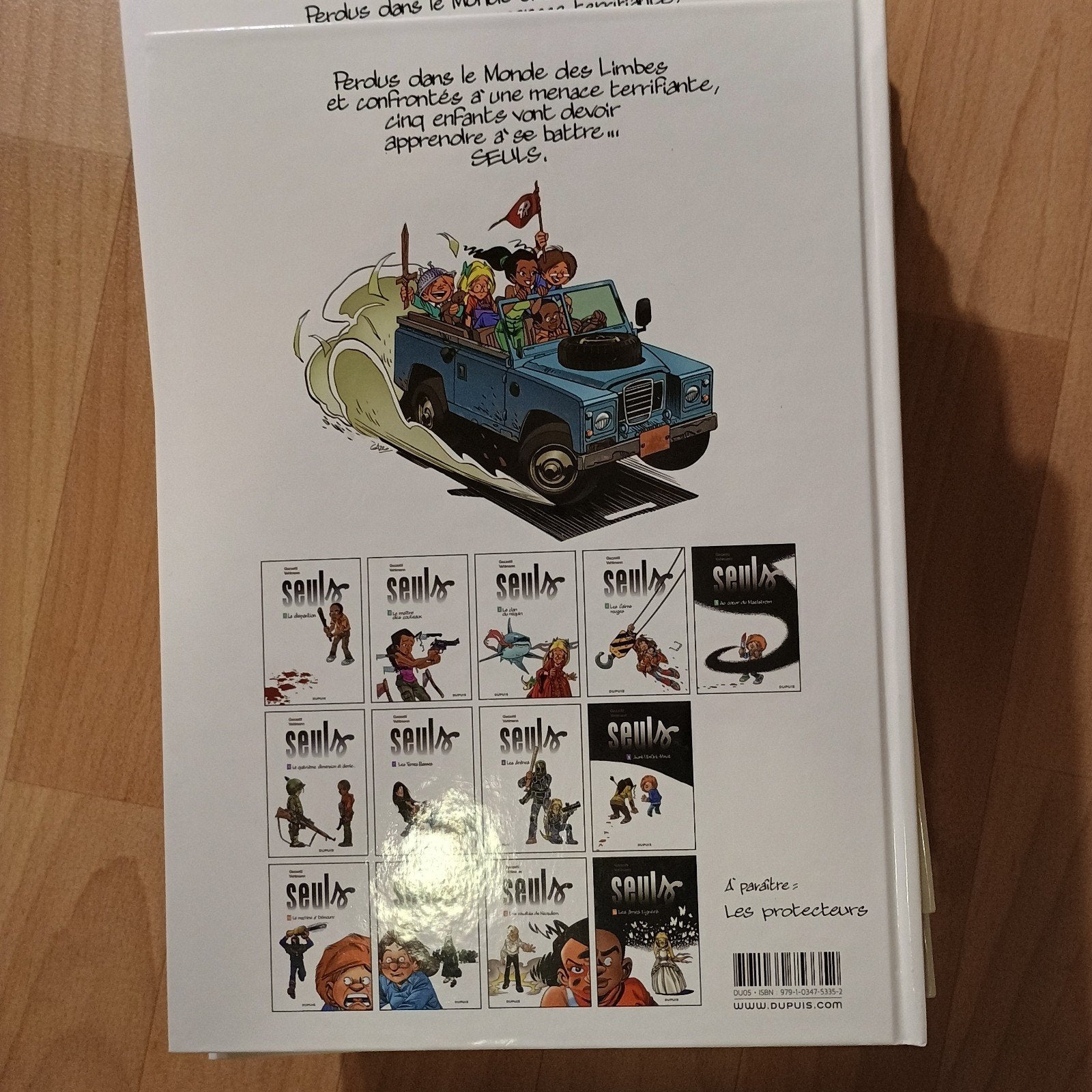 série de bandes dessinées Seul, Livres, BD, Enlèvement
