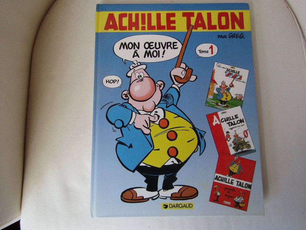 Du plaisir avec Achille Talon - Mon œuvre à moi ! Vol 1, Livres, Plusieurs BD, Greg, Enlèvement ou Envoi, Comme neuf