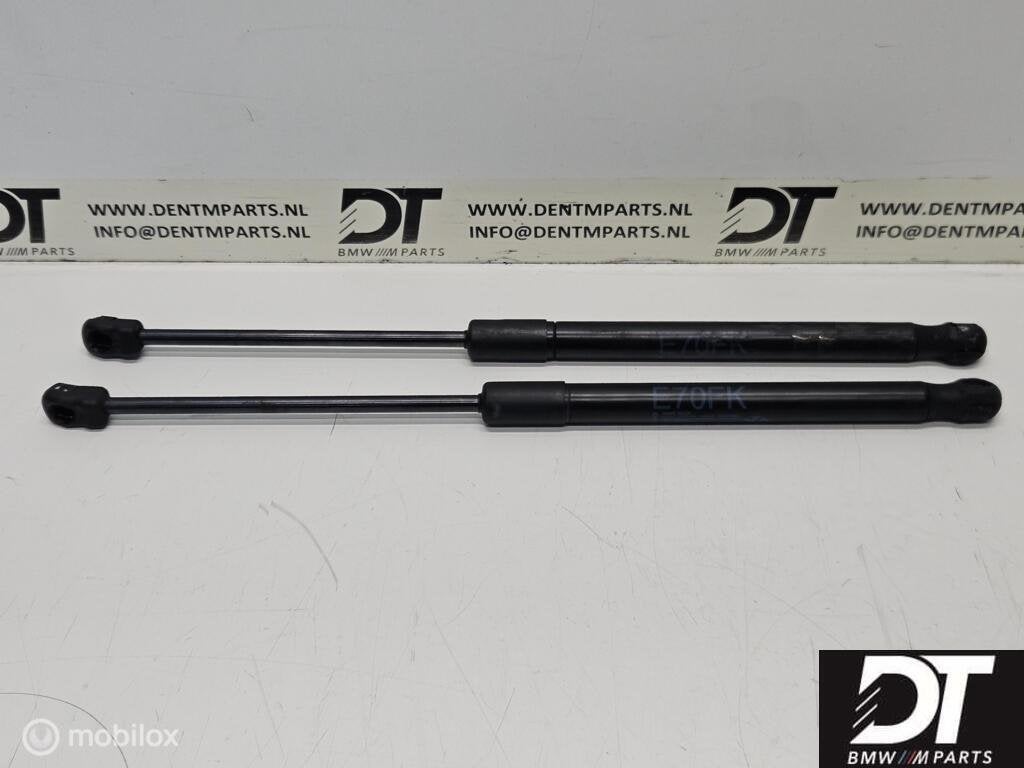 Gasveer motorkap set BMW X5 E70 2x 51237148346, Gebruikt, Ophalen of Verzenden, BMW, BMW