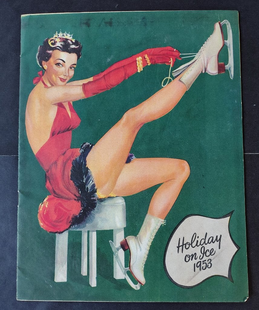 Brochure du programme Vintage Holiday on Ice 1953, Collections, Enlèvement ou Envoi, Utilisé, Autres types