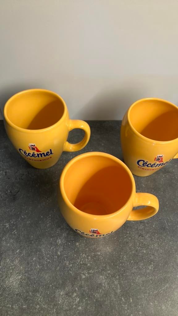 6 cécémel tassen, Collections, Enlèvement ou Envoi, Comme neuf