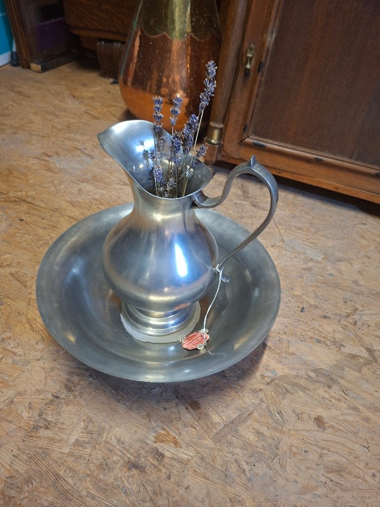 Plat en etain, Antiquités & Art, Enlèvement