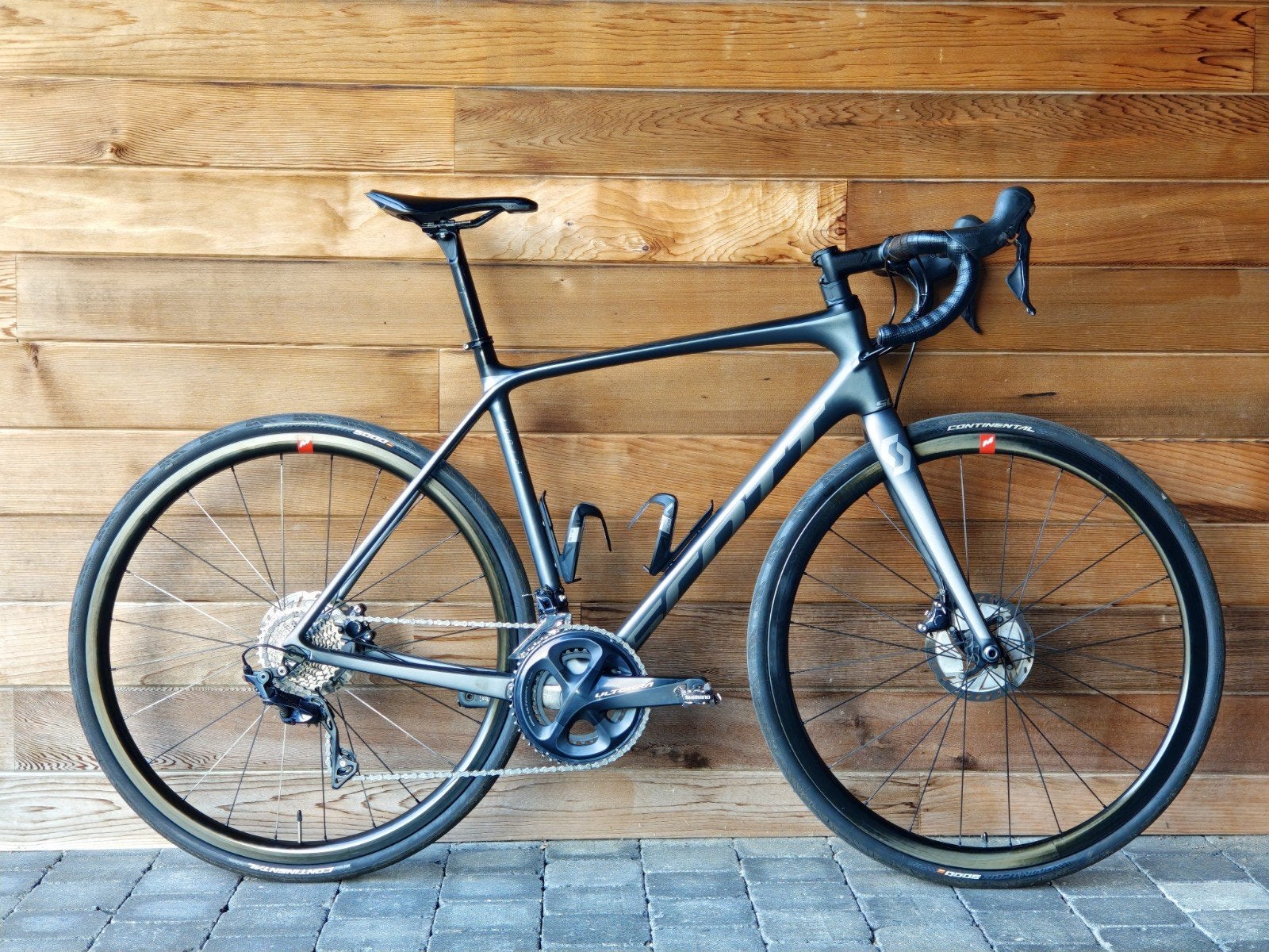 Koersfiets Scott Addict 10 met carbon wielen, Fietsen en Brommers, Overige merken, 28 inch, Carbon, Heren