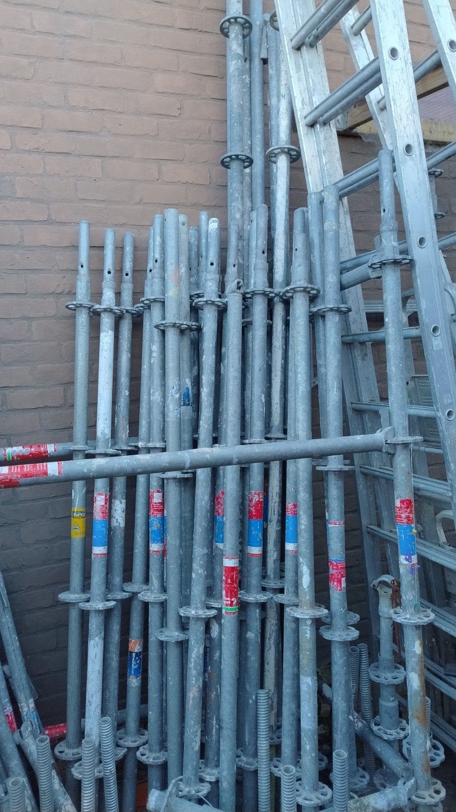 échafaudage de façade Plettac Assco, Enlèvement, Utilisé, Échafaudage de façade