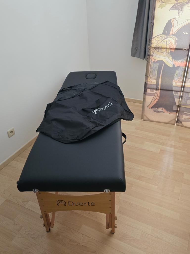 Verstelbare massagetafel Duerté, Sport en Fitness, Massageproducten, Massagetafel, Ophalen