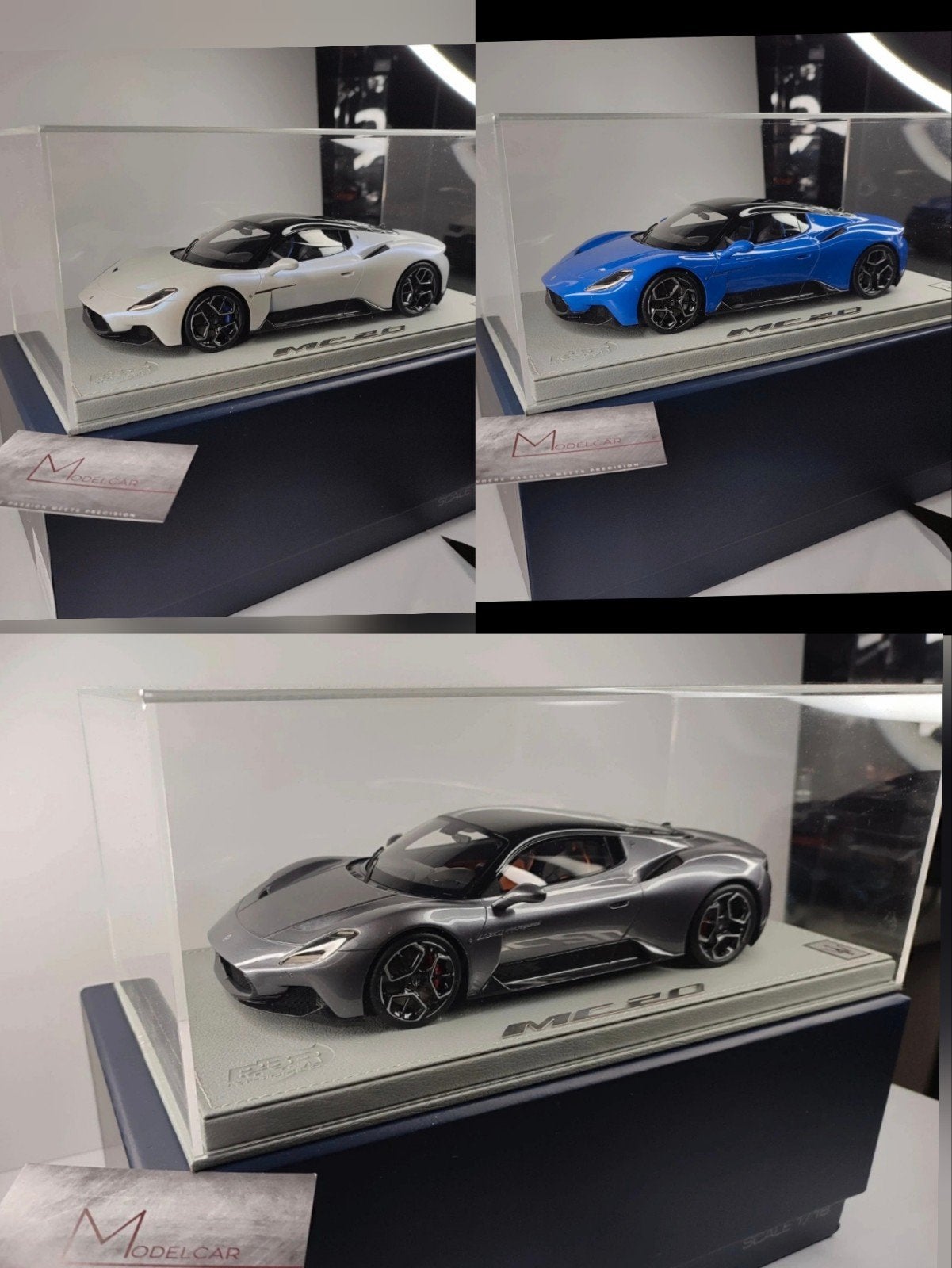 Maserati mc20 1/18 bbr, Hobby en Vrije tijd, Modelauto's | 1:18, Nieuw, Auto, Overige merken, Ophalen of Verzenden