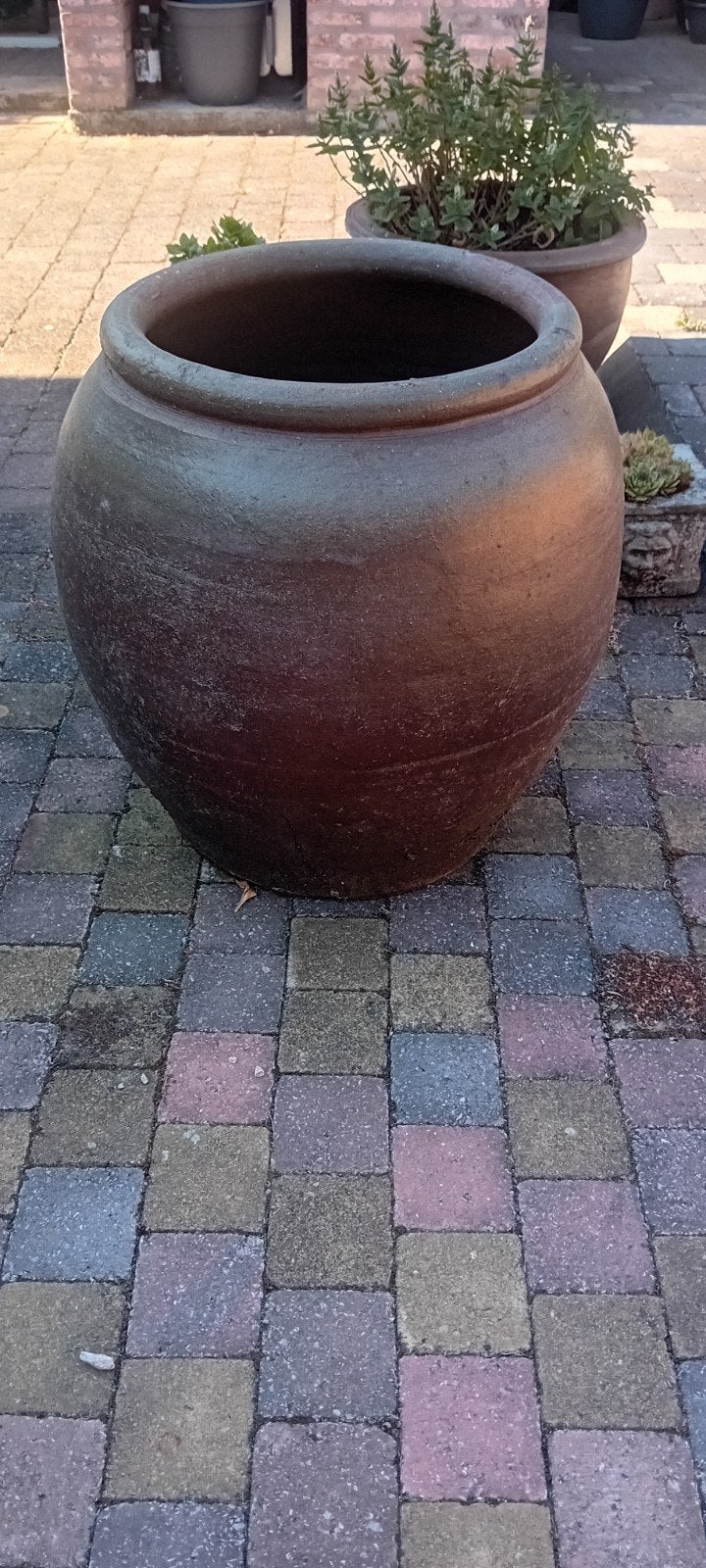 bloempot, Tuin en Terras, Ophalen, Steen, Gebruikt, Minder dan 60 cm