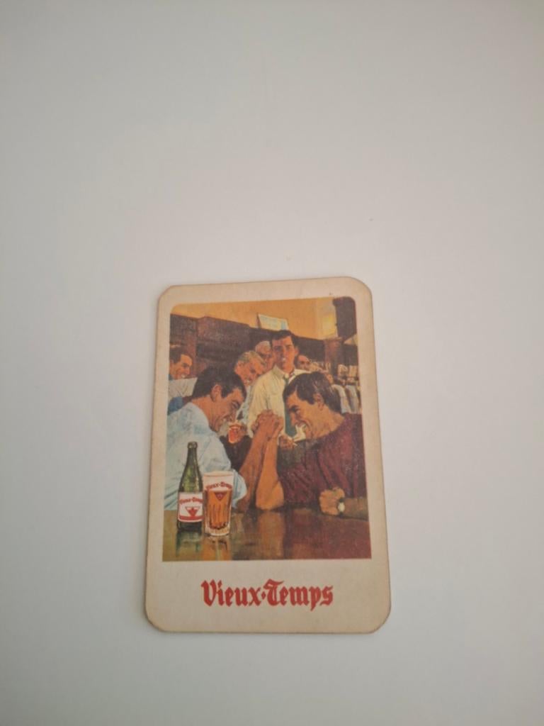Oude speelkaart vieux temps, Verzamelen, Ophalen of Verzenden
