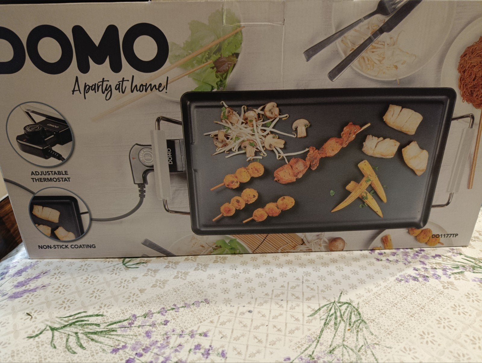 plancha domo, jamais utilisé, Electroménager